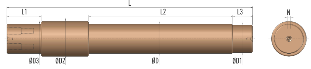 Hydraulic Expansion Shaft