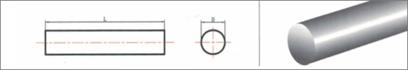 Precision Ground Rod, Metric Diameters (1mm to 40mm diameter)