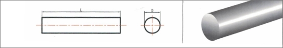 Unground Rod, Metric Diameters (1mm to 40mm diameter)