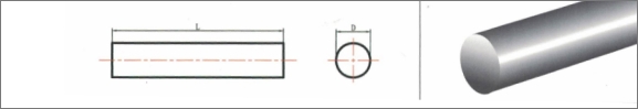 Unground Rod, Random Lengths (1/16" to 11/32" diameter)